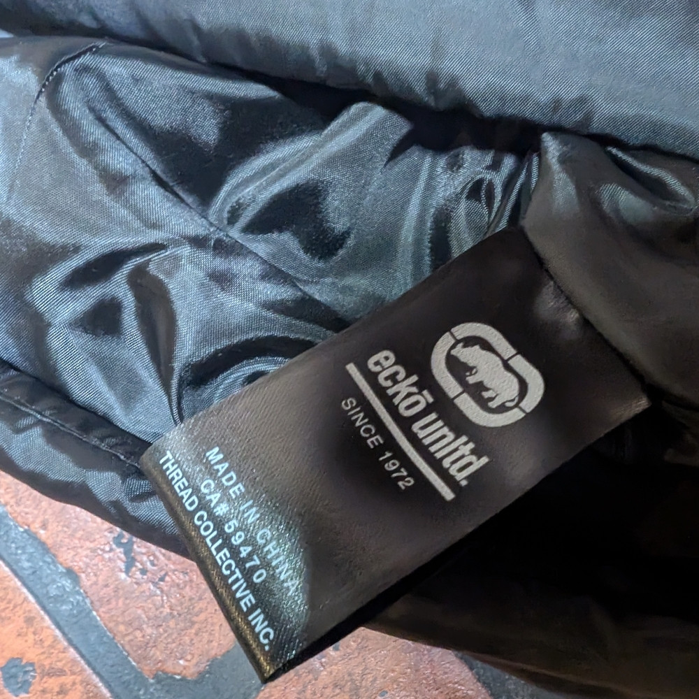 Ecko Unltd Men's XXL Sleek Puffer‎ Gilet - Picture 6 of 11